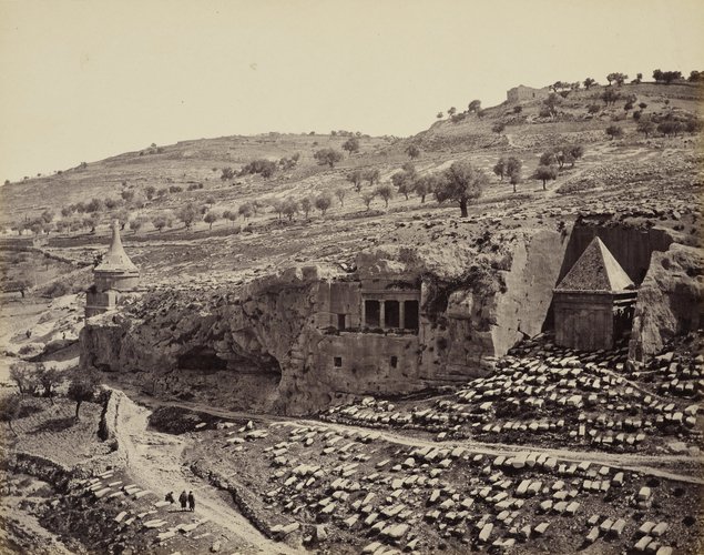 View in the Valley of Jehoshaphat. (The Kedron)
